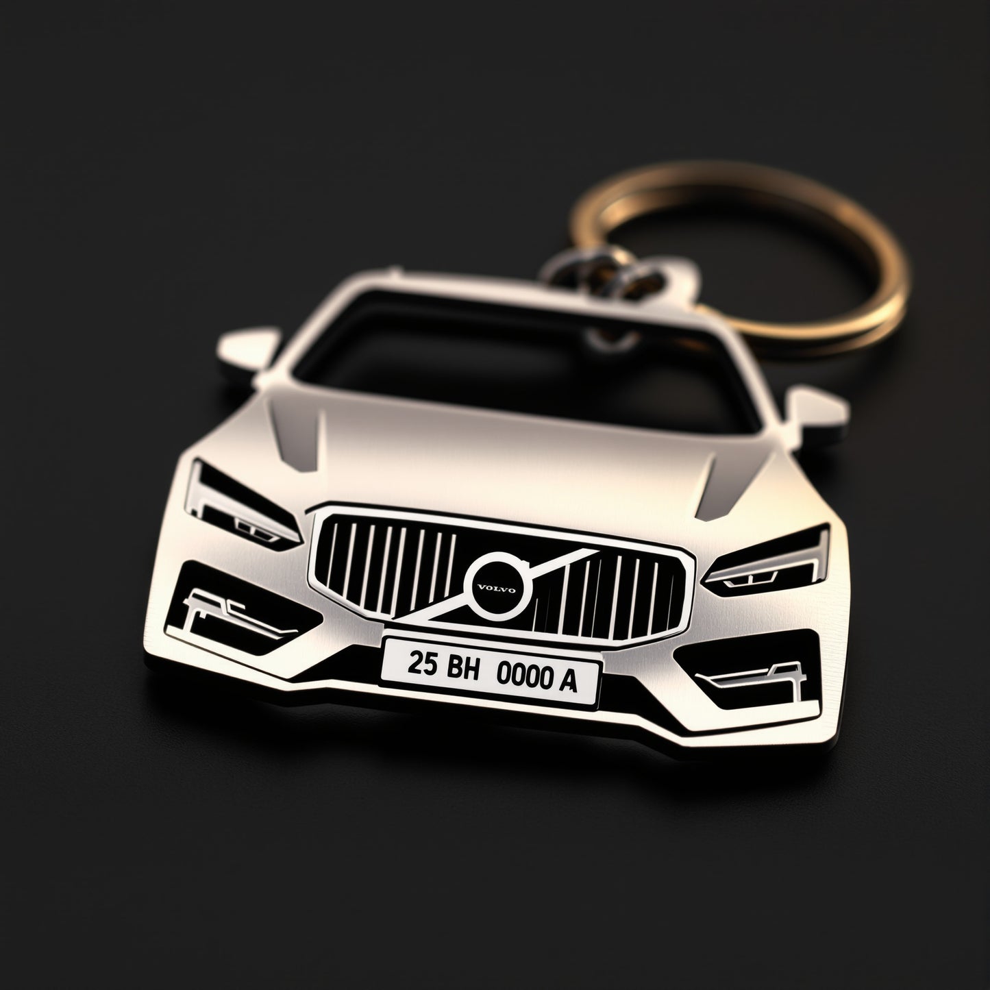 Volvo Custom Car Keychain