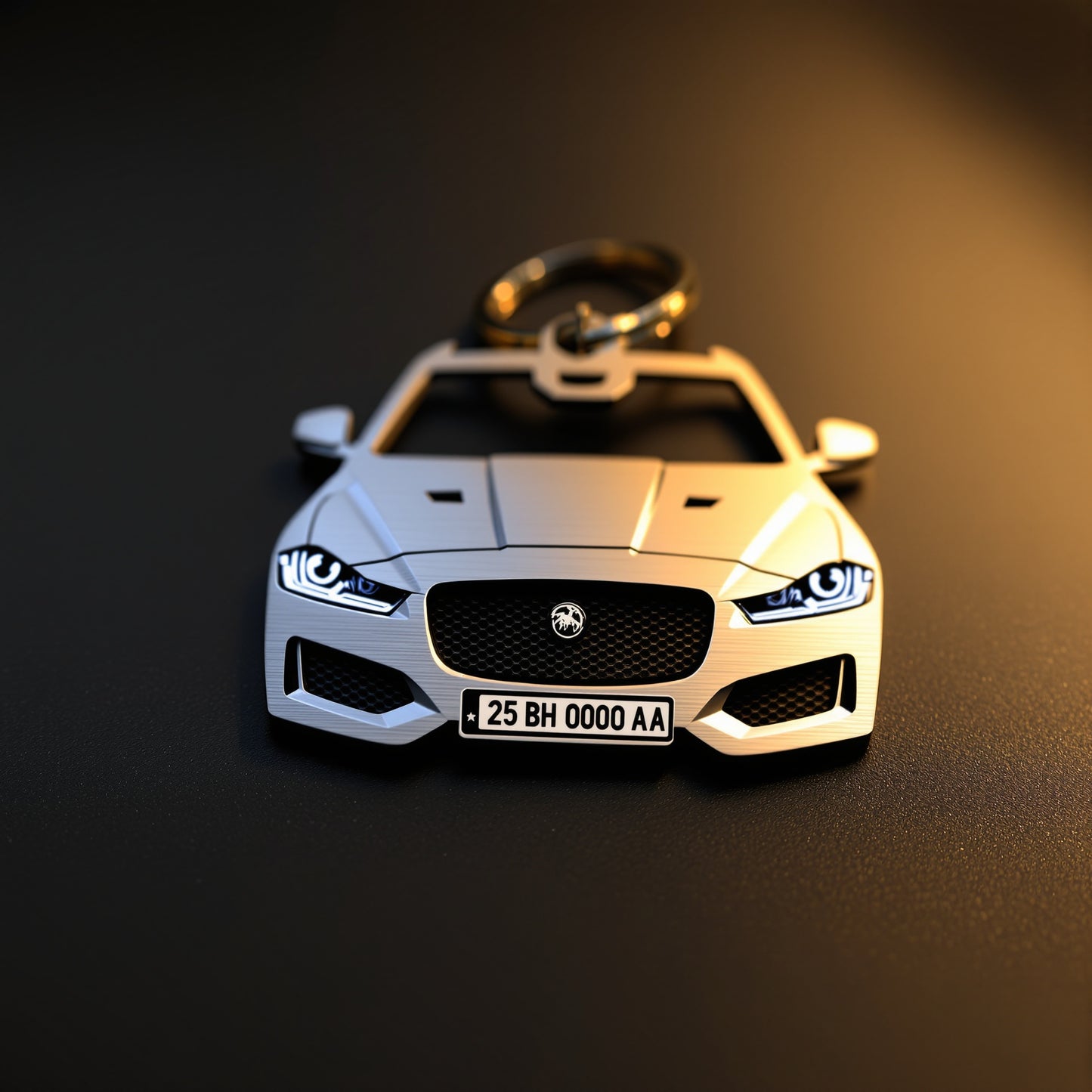 Jaguar Custom Car Keychain
