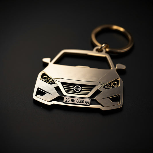 Nissan Custom Car Keychain