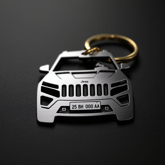 Jeep Custom Car Keychain