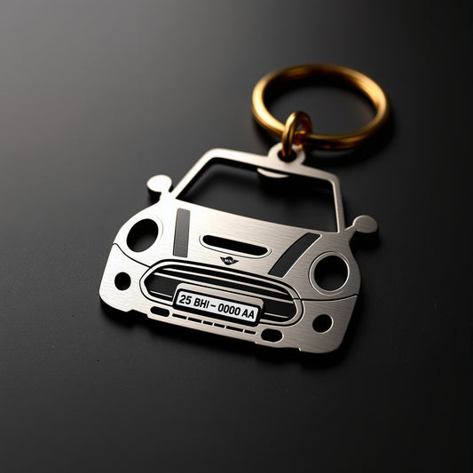 Mini Custom Car Keychain