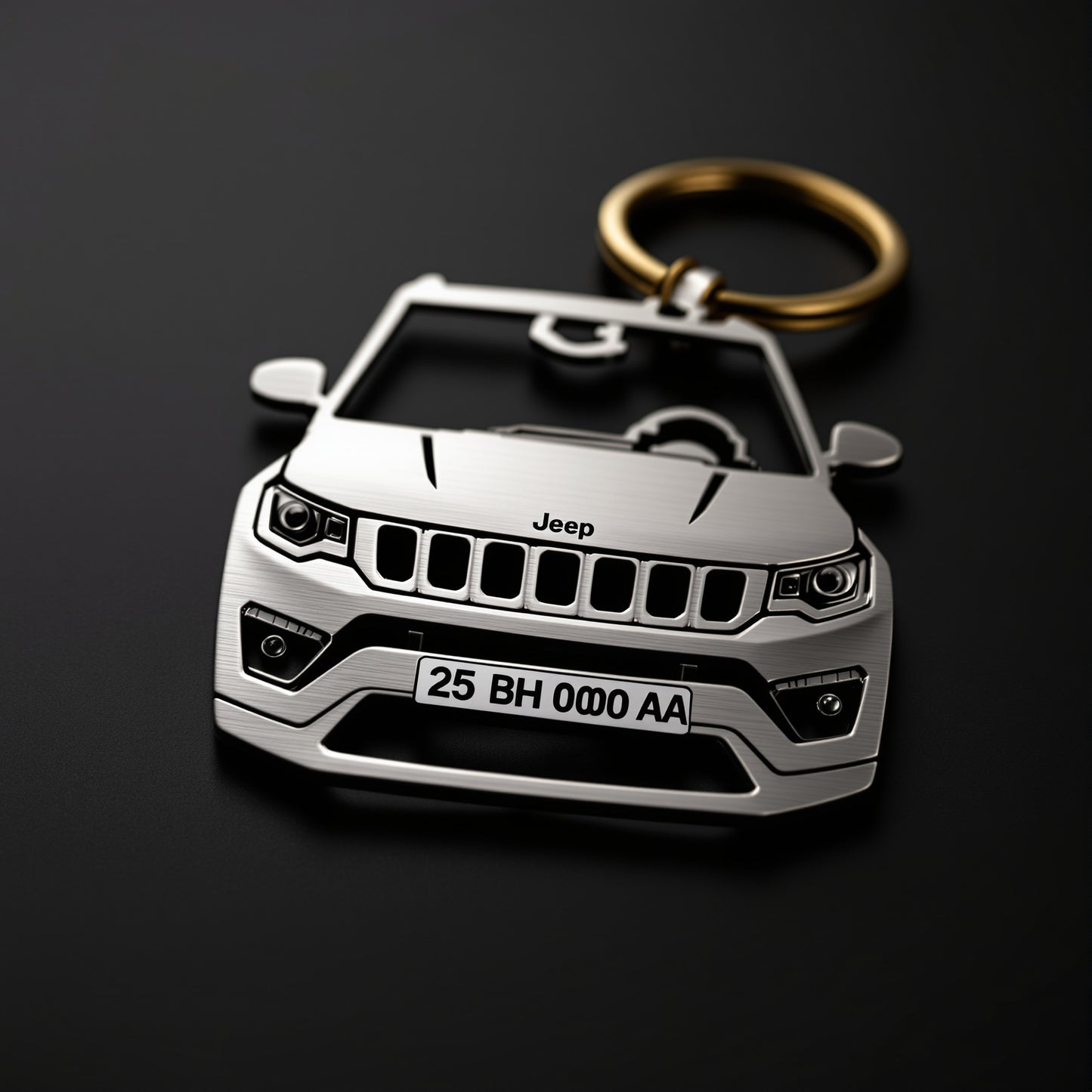 Jeep Custom Car Keychain