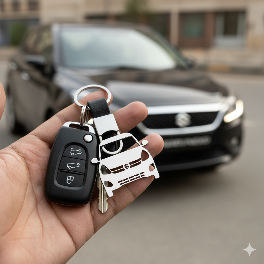 Maruti Suzuki Custom Car Keychain