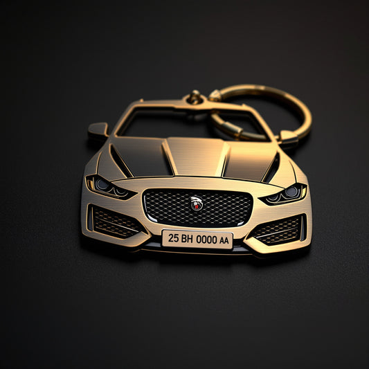 Jaguar Custom Car Keychain