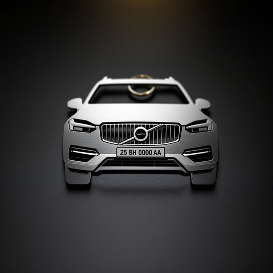 Volvo Custom Car Keychain