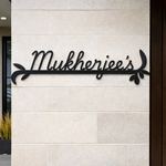 Floral Signature Name Plate - InGifted