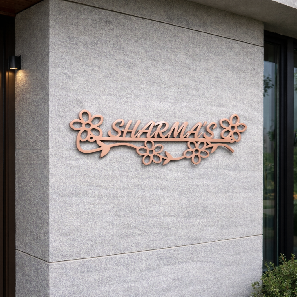 Bloomline Signature Name Plate - InGifted