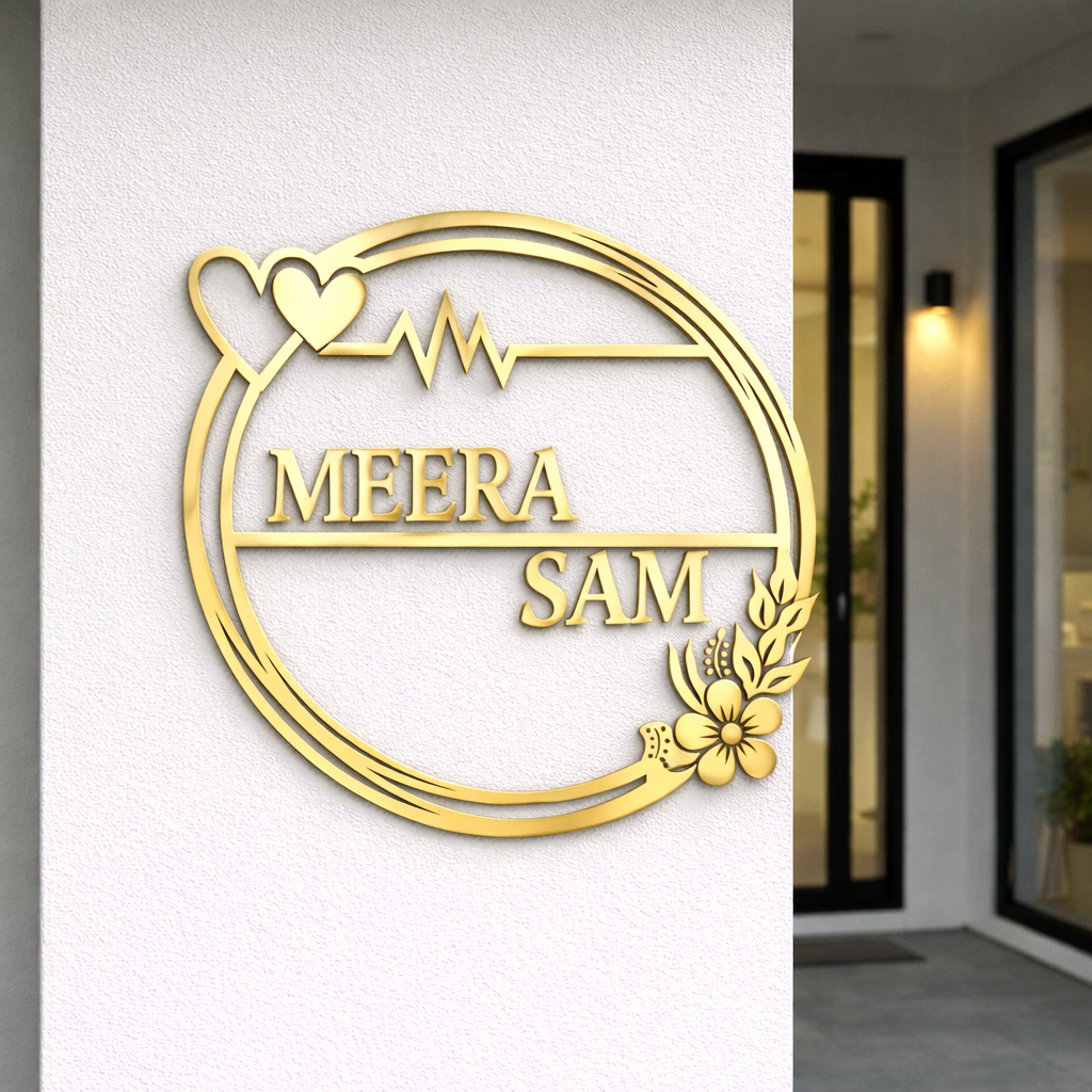 Eternal Love Name Plate - InGifted