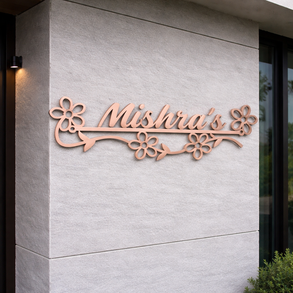 Bloomline Signature Name Plate - InGifted