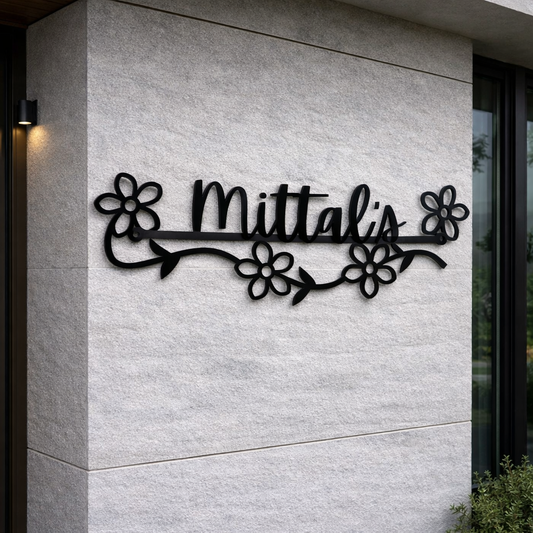 Bloomline Signature Name Plate - InGifted