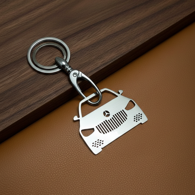 Mercedes Benz Custom Car Keychain