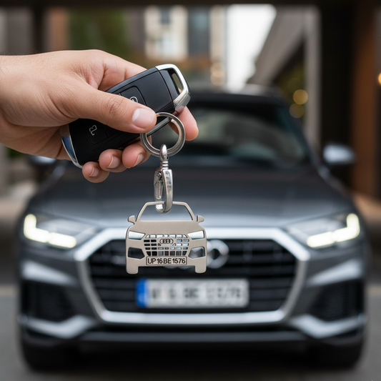 Audi Custom Car Keychain