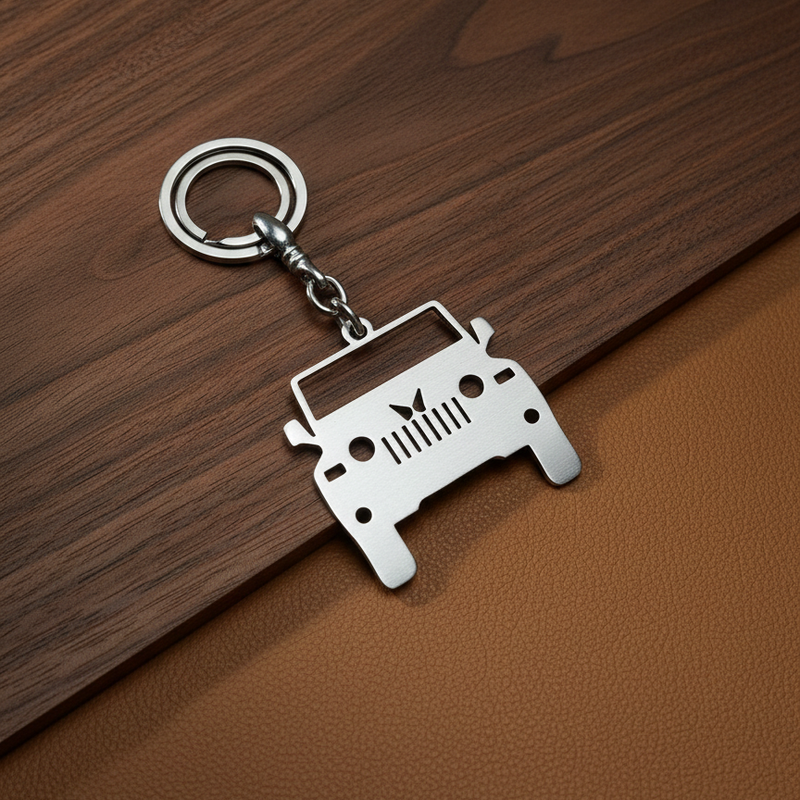 Mahindra Custom Car Keychain