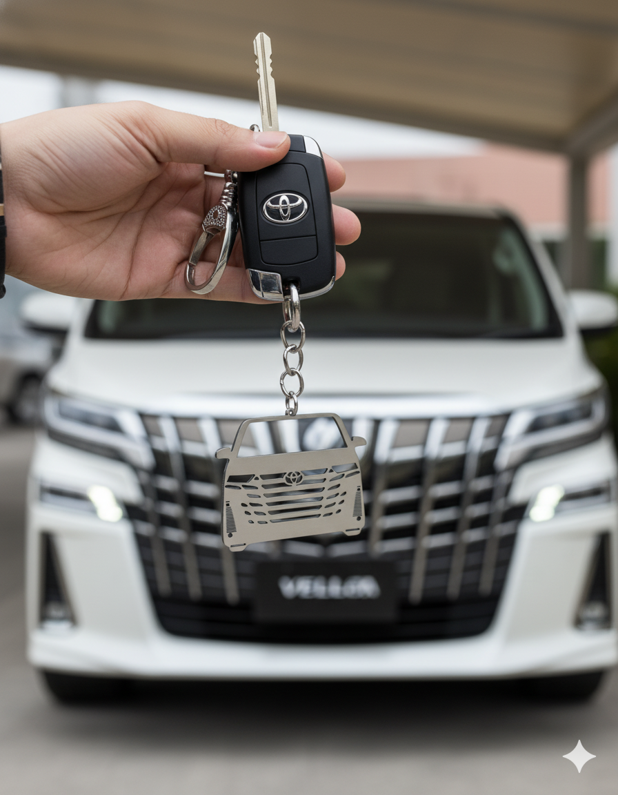 Toyota Custom Car Keychain