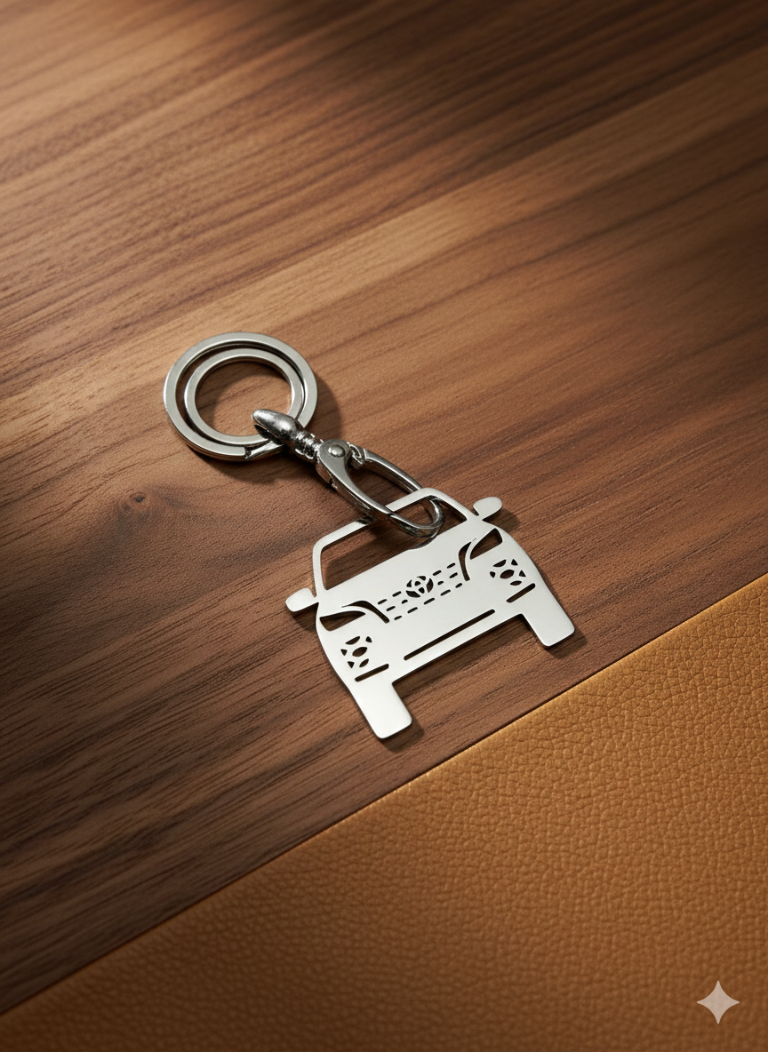 Toyota Custom Car Keychain