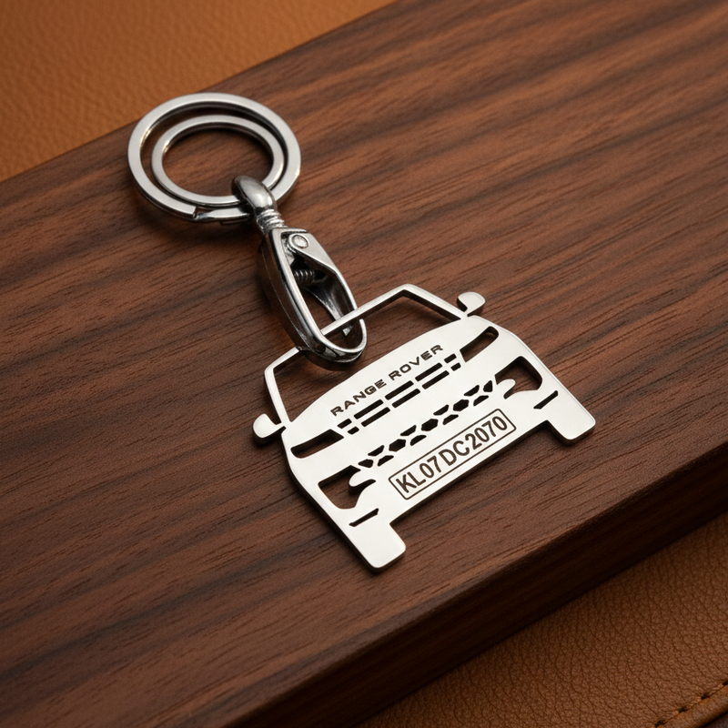 Land Rover Custom Car Keychain