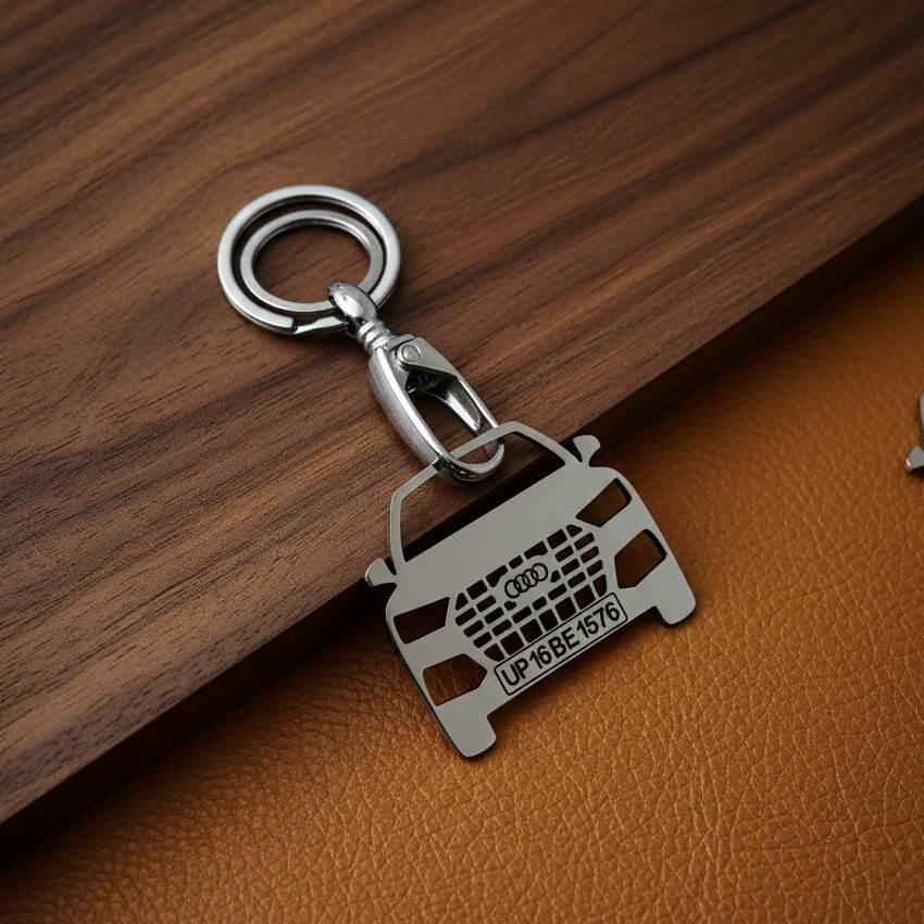 Personalised Car Keychain