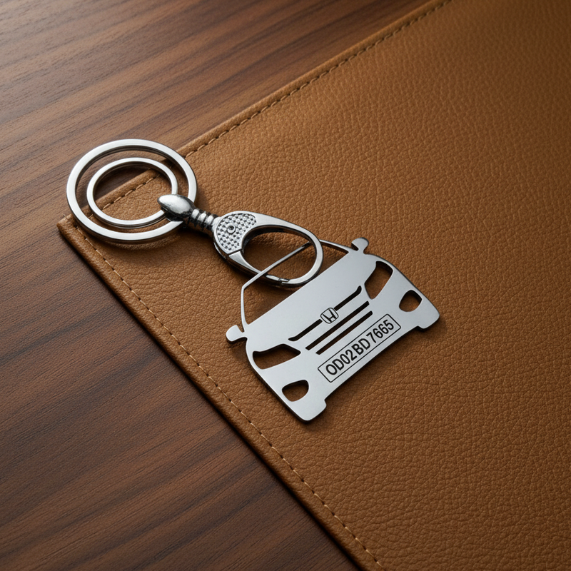 Honda Custom Car Keychain