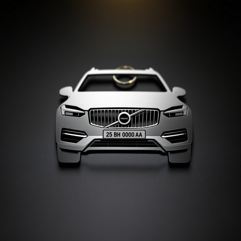Volvo Custom Car Keychain