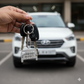 Hyundai custom car keychain by InGifted featuring a sleek design and durable materials for everyday use.