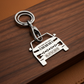 Land Rover custom car keychain by InGifted featuring a sleek design and intricate detailing.